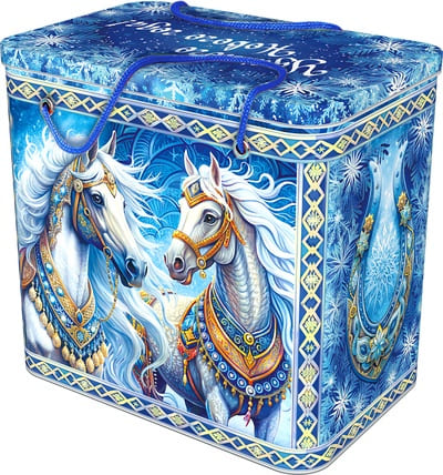 Коробка часы с конфетами